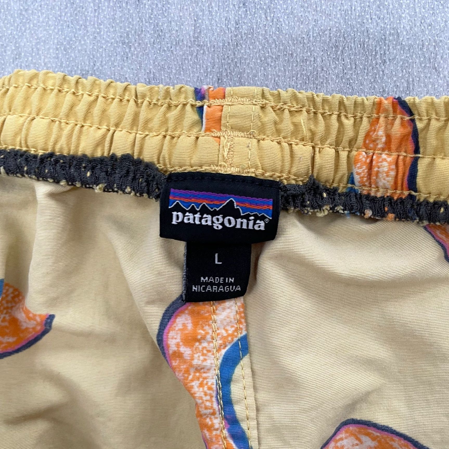 Patagonia Patagonia Shorts Adult Large Baggies Melons Surfboard Yellow Unlined Mens L Nylon Yellow Melons Surfboard L Baggies Shorts Patagonia Mens L Size US 33 - 6 Thumbnail
