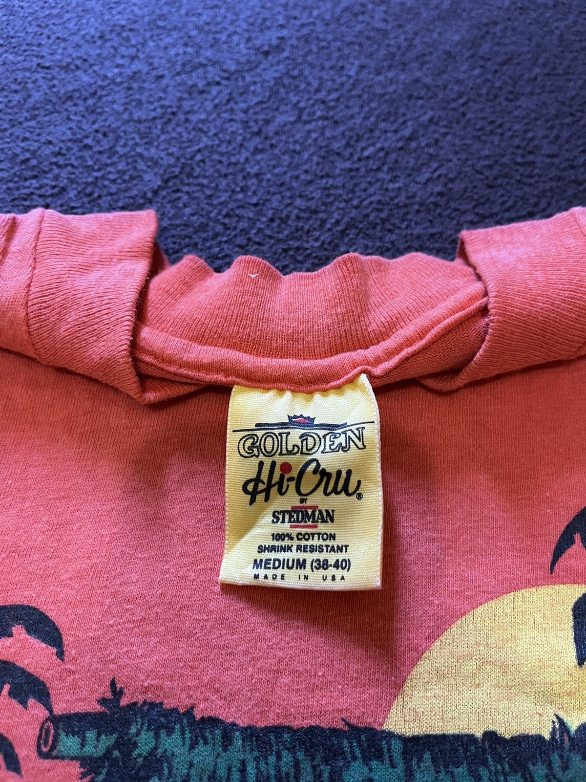 Vintage 1980s Hawaii Guam orange Size US M / EU 48-50 / 2 - 4 Thumbnail