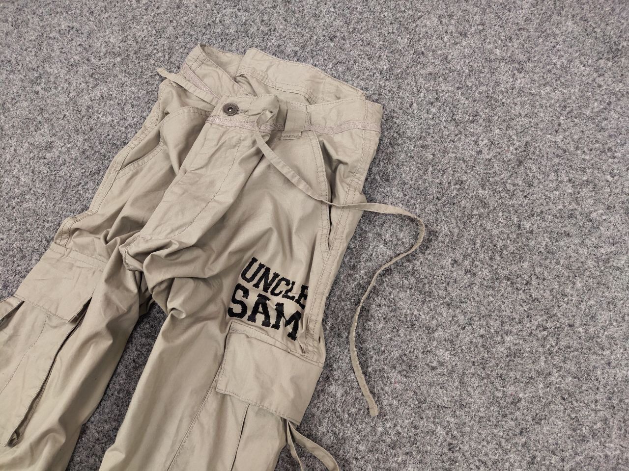 Japanese Brand Vintage 90's Japanese Parachute Bondage Straps Cargo Pants Size US 36 / EU 52 - 4 Thumbnail