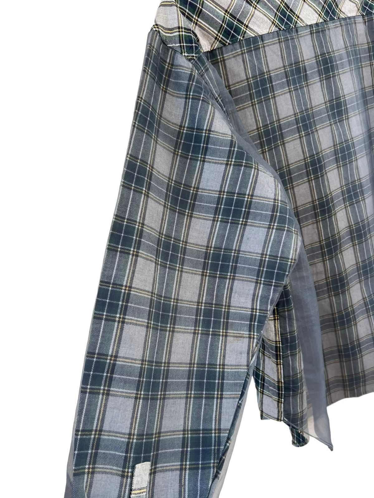 20471120 Vintage 90s MILK BOY Japan Hybrid Flannel Shirt Size US L / EU 52-54 / 3 - 14 Thumbnail