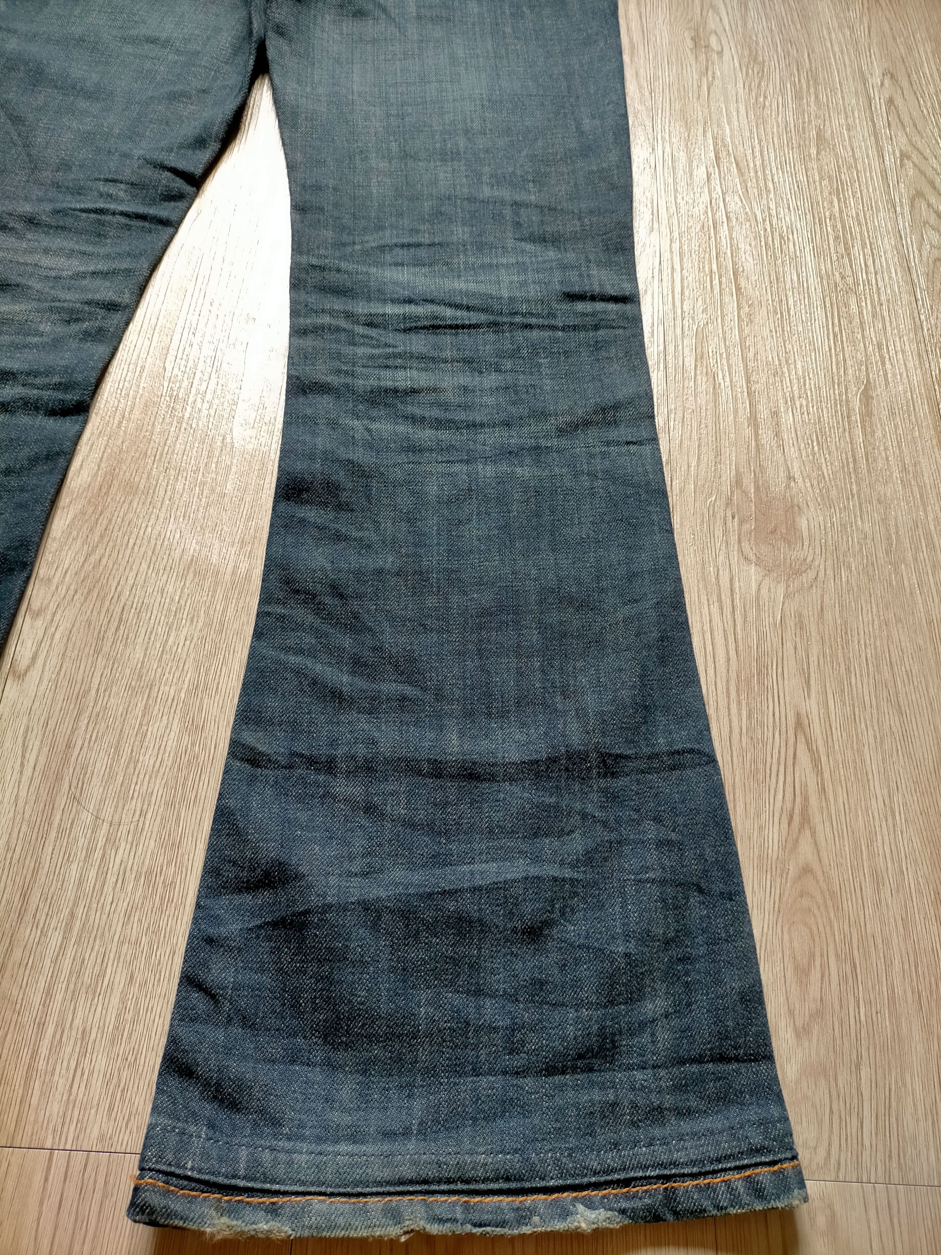 If Six Was Nine Ozz-First Pinball Japanese Flare Leather Cotton Boot cut Size US 30 / EU 46 - 19 Thumbnail