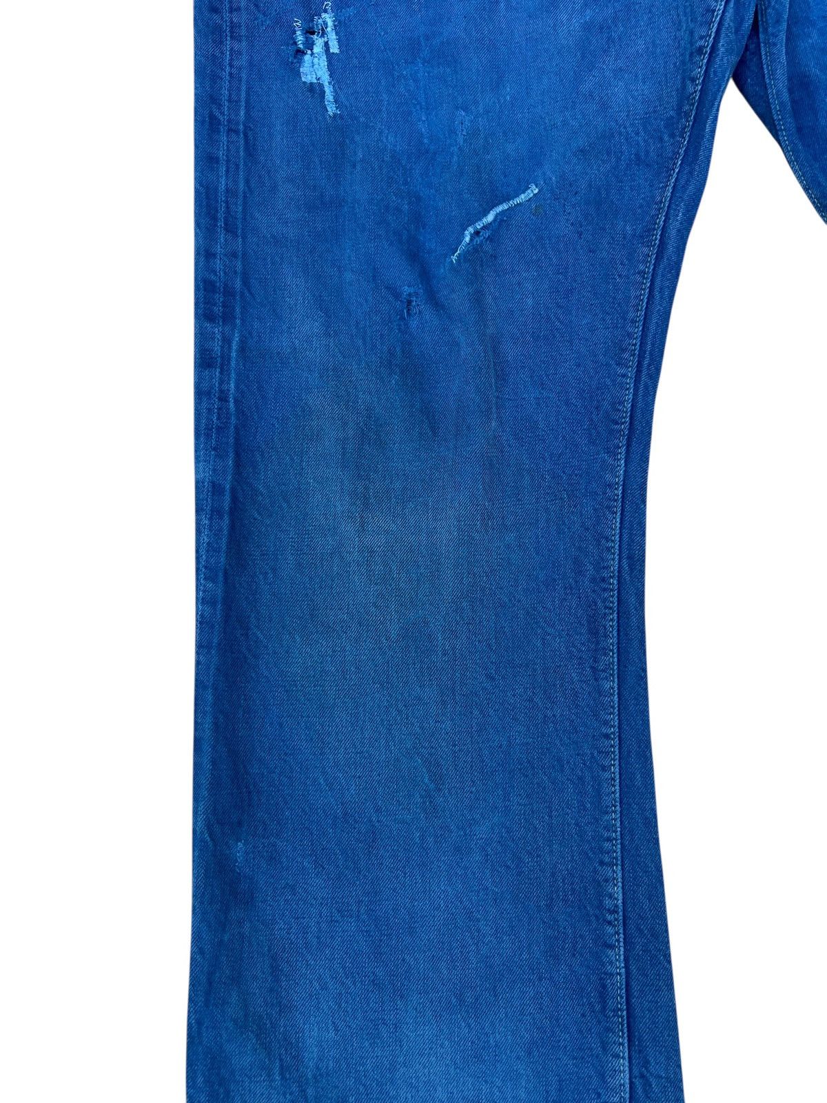 Warehouse & Co. Dubbleworks X Warehouse Japan Distress Denim Selvedge Jeans Size US 35 - 9 Thumbnail