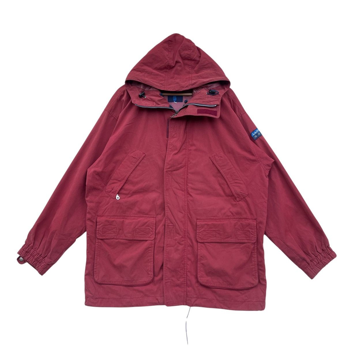 💥Luxury Brand Lanvin Golf Hooded Parka Casual Jacket