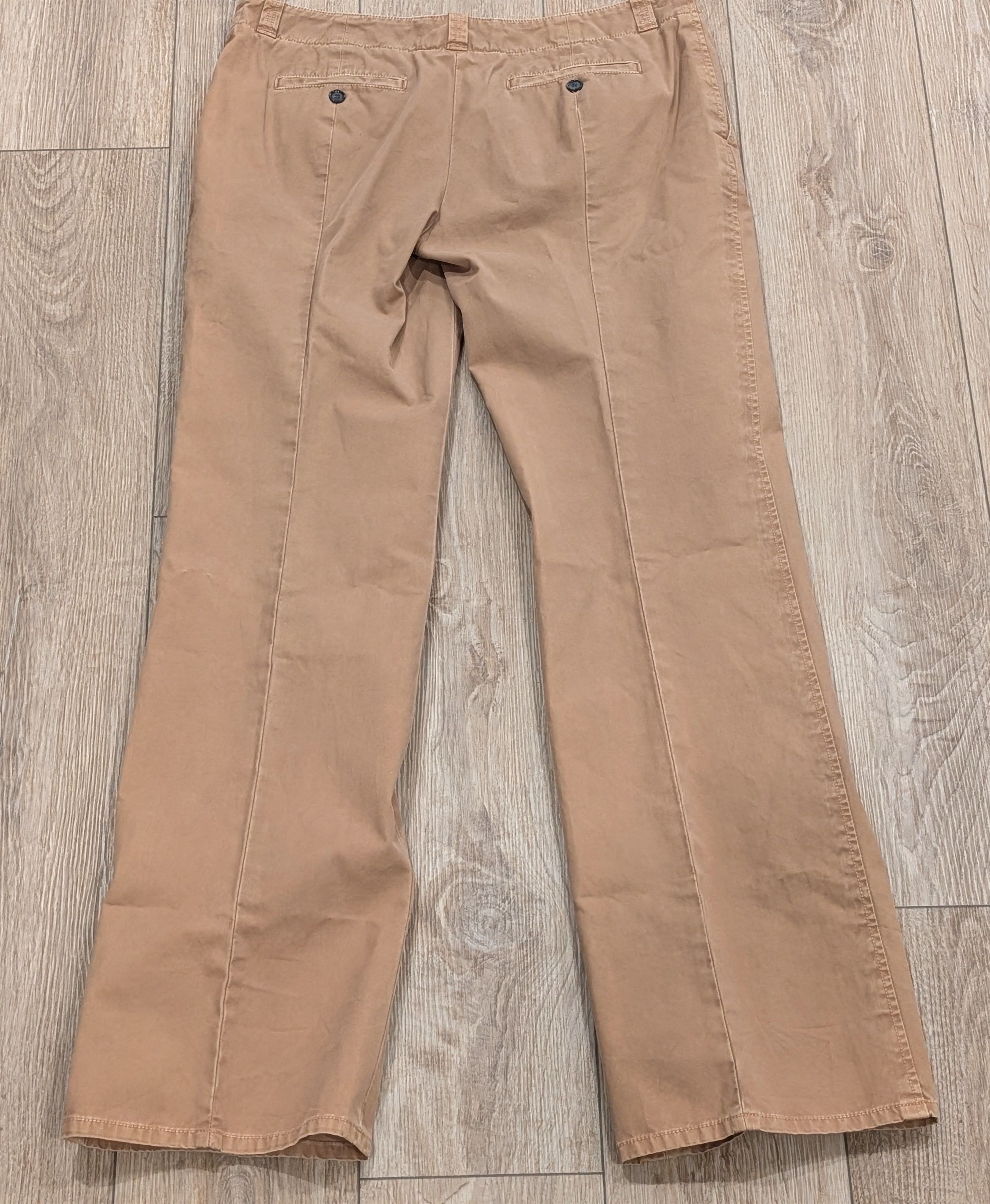 Alexander McQueen Alexander McQueen "Bumster" Chino Pants Sand 52 US 36 Size US 36 / EU 52 - 3 Thumbnail