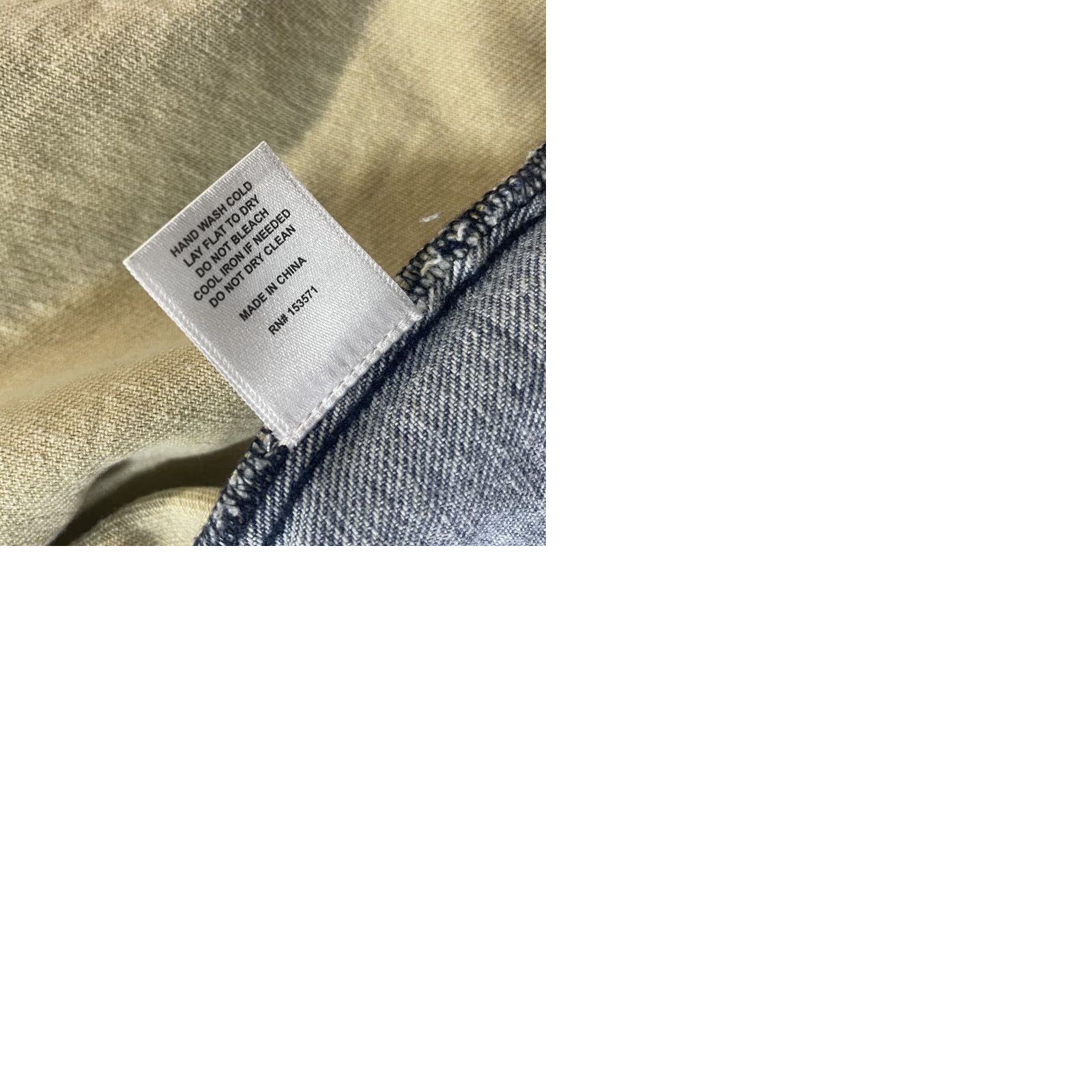 Denime Oli & Holi Boho Mixed Denim Jacket Long Oversize Boutique Button & Snap Size S Women Multicolor Denim Jacket Spring Summer Fall Winter Size S / US 4 / IT 40 - 12 Thumbnail