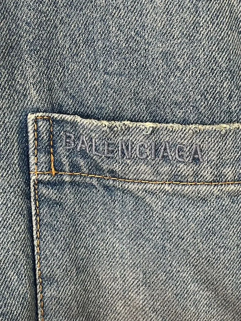 Balenciaga Balenciaga Denim Jacket Size US XS / EU 42 / 0 - 3 Thumbnail