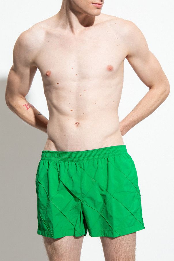Bottega Veneta o1loc1c0824 706600 Swim Shorts in Green Size US 36 / EU 52 - 2 Thumbnail