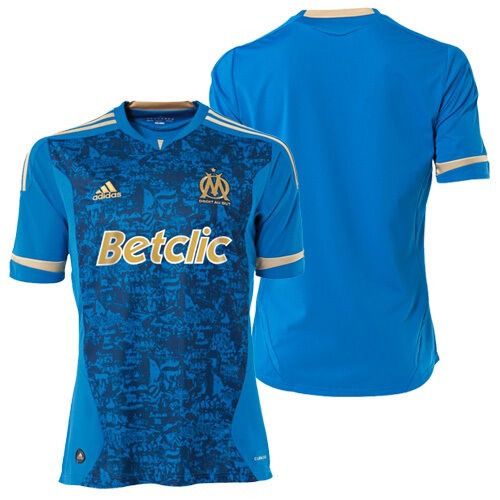 Adidas Olympique Marseille Adidas Soccer Jersey 2011/2012 Football Size US L / EU 52-54 / 3 - 2 Thumbnail