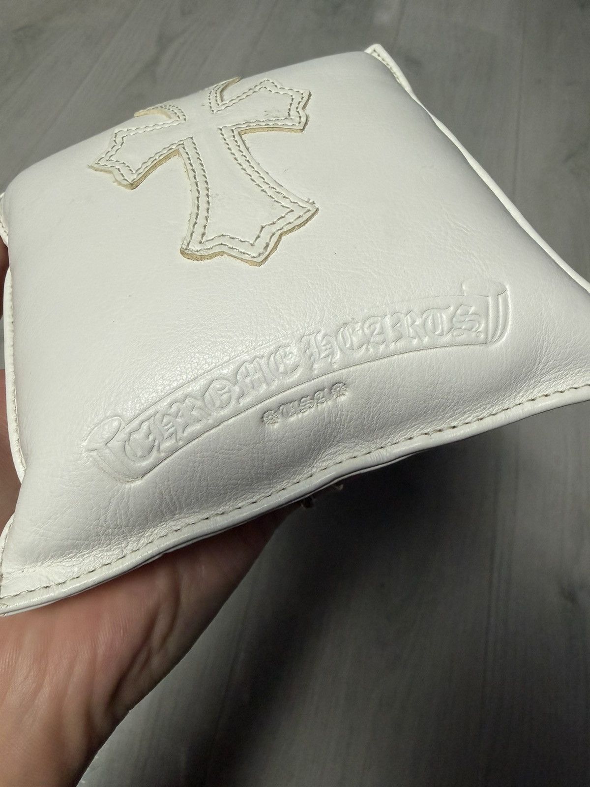 Chrome Hearts Chrome Hearts Leather Cross Patch Jewelry Pillow Paperweight Size ONE SIZE - 4 Thumbnail