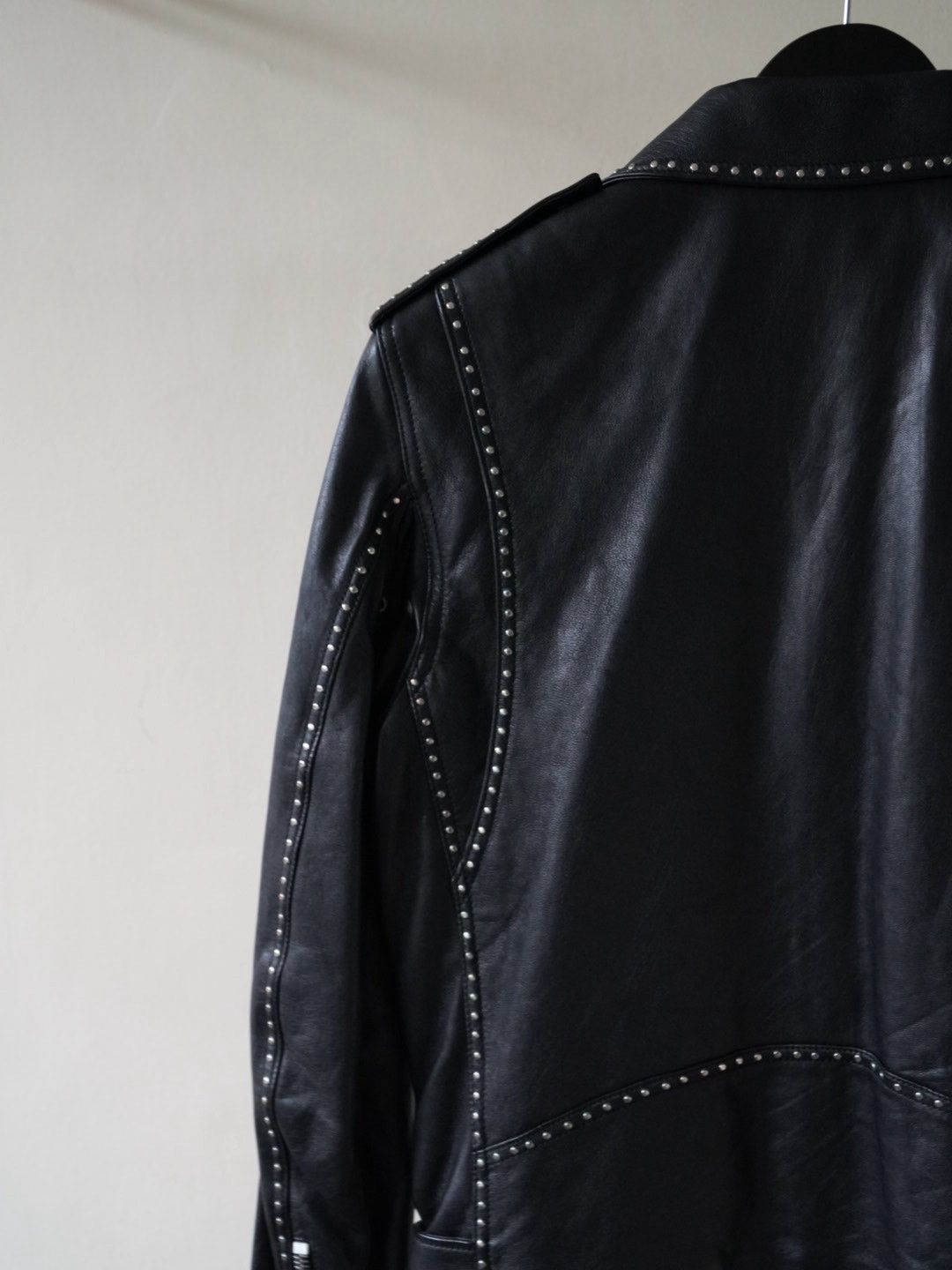 Hedi Slimane × Saint Laurent Paris Saint Laurent SS14 L17 Riveted Leather Jacket 2408-Nextarrow Size US M / EU 48-50 / 2 - 9 Thumbnail