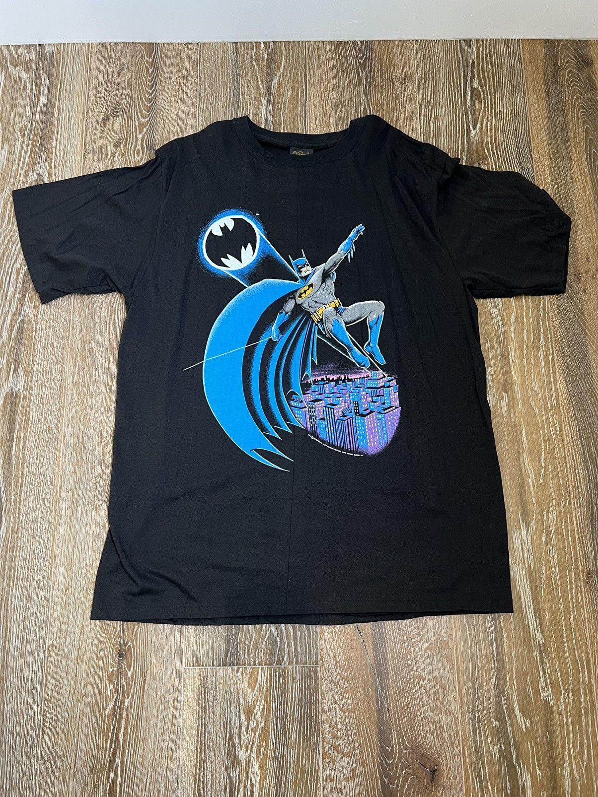 Vintage 1988 batman protect the portfolio tee