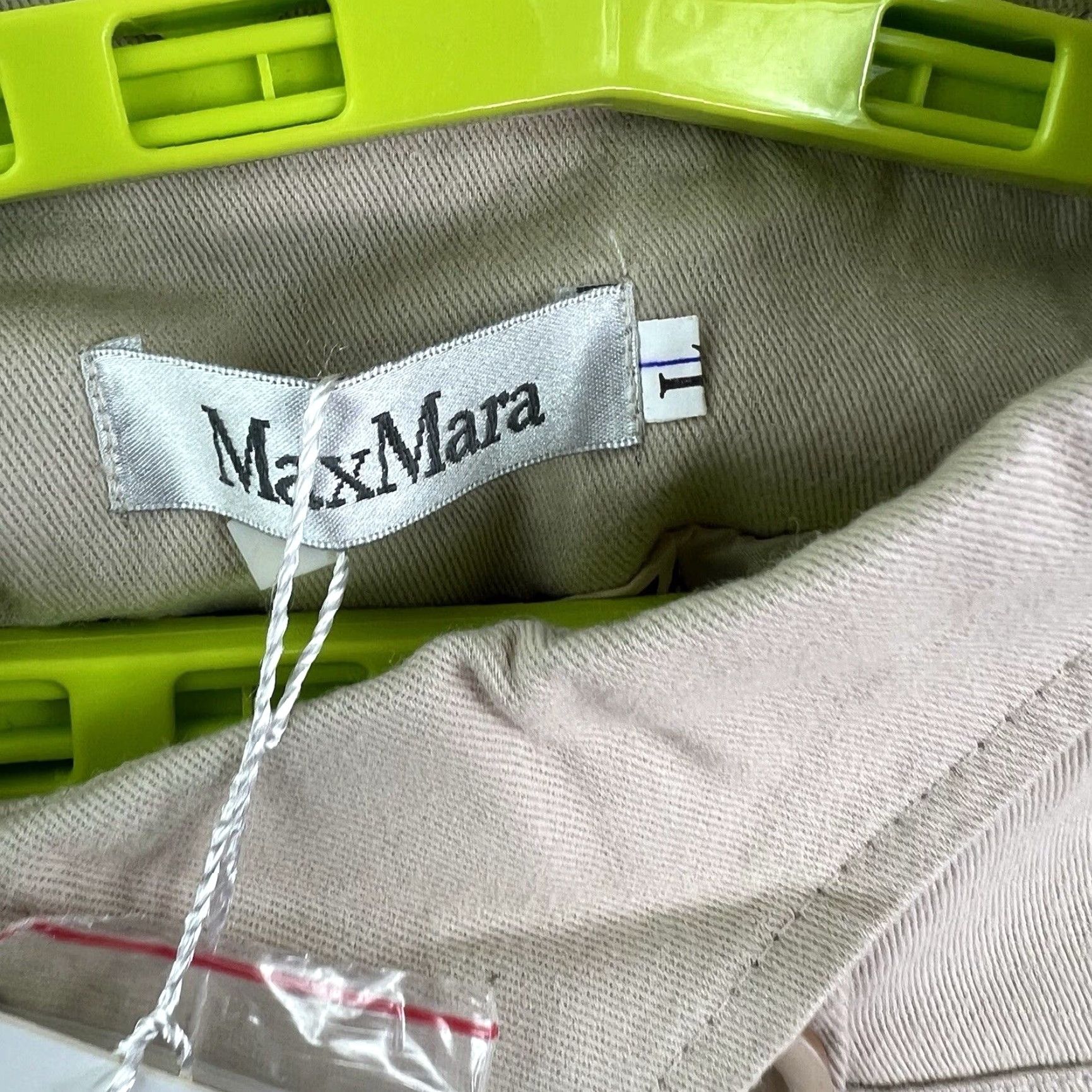 Max Mara Max Mara Double Breasted Trench Coat Womens Juniors Size L Beige Cotton Blend Lightweight Pockets Casual Designer Size L / US 10 / IT 46 - 2 Thumbnail