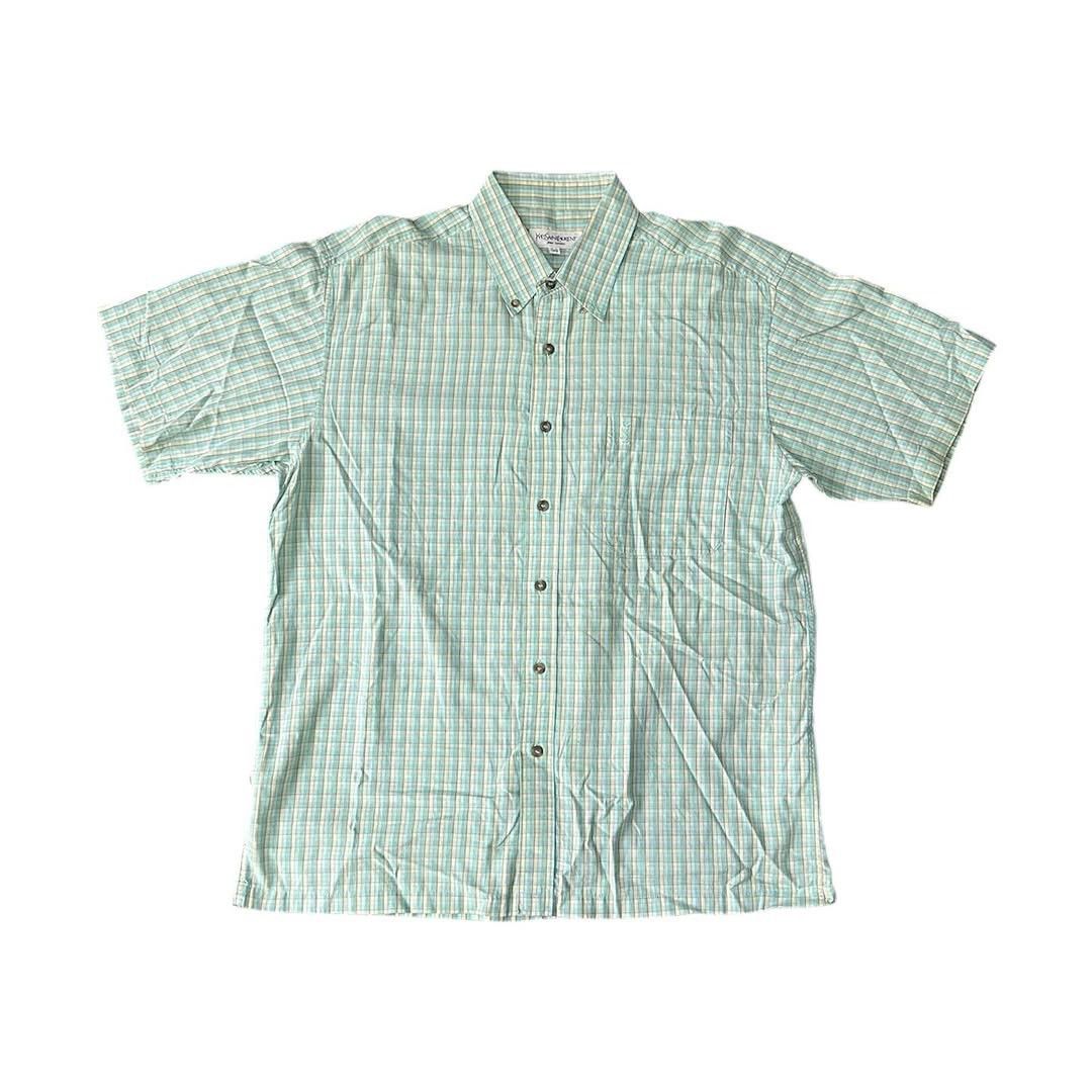 Yves Saint Laurent Yves Saint Laurent Pour Homme Shirt Button Ups Size US L / EU 52-54 / 3 - 2 Thumbnail