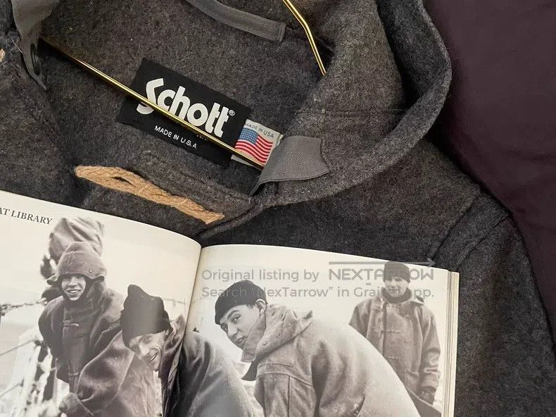 Schott Schott Wool coat Size L / US 10 / IT 46 - 7 Thumbnail