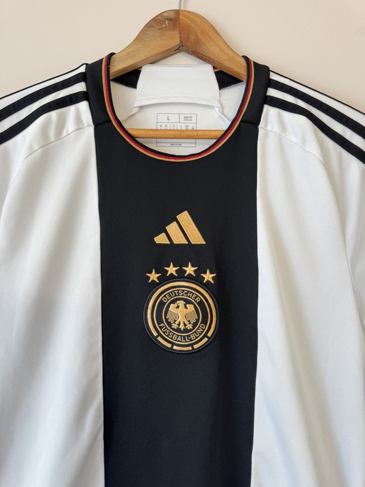 Adidas Germany 2022-2023 Home Soccer Jersey Adidas Football Shirt Size US L / EU 52-54 / 3 - 6 Thumbnail