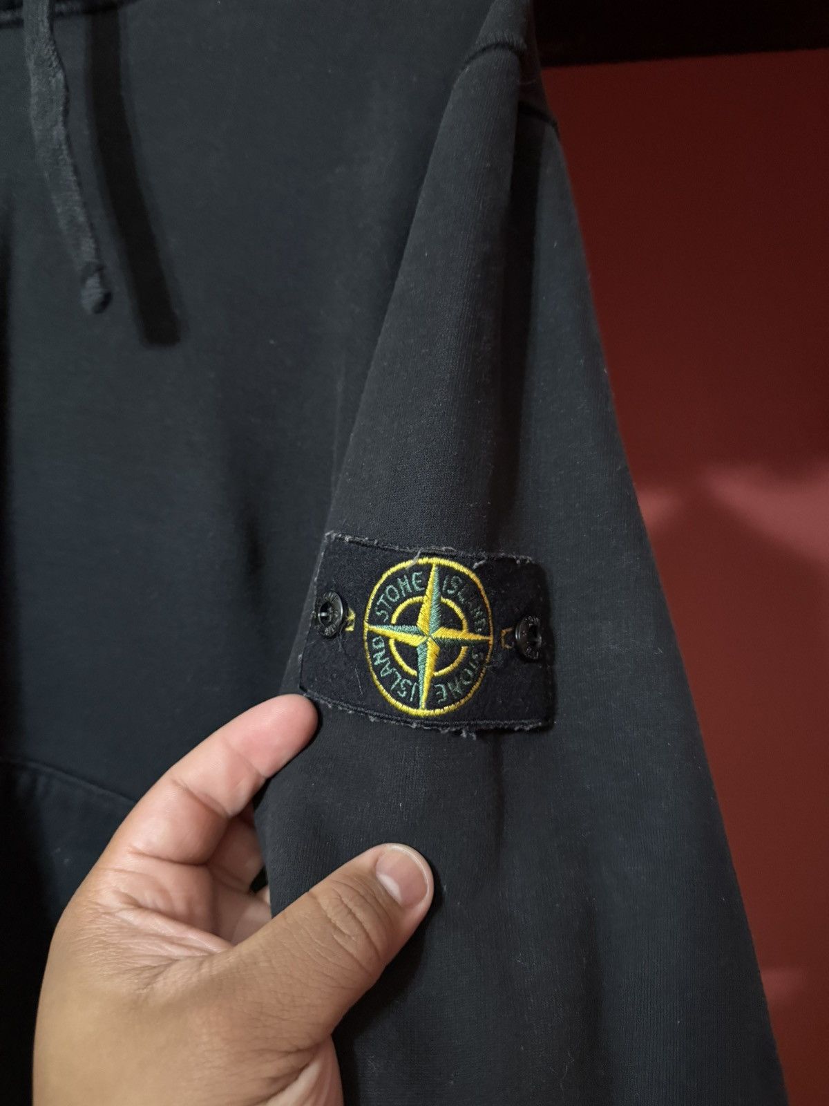 Stone Island Stone Island Black Hoodie Size Medoum Size US M / EU 48-50 / 2 - 2 Thumbnail