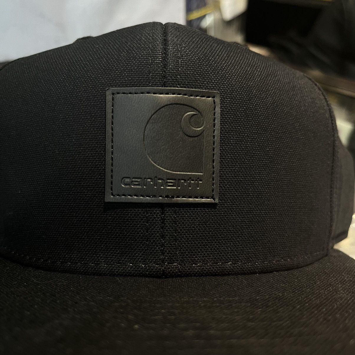 Carhartt Wip Carhartt WIP Logo Cap (Black) Size ONE SIZE - 4 Thumbnail