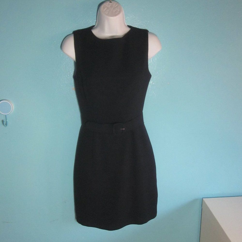 Judith Leiber TeenFlo Judith & Charles Classic Versatile Belted Shift Dres Size XS / US 0-2 / IT 36-38 - 6 Thumbnail