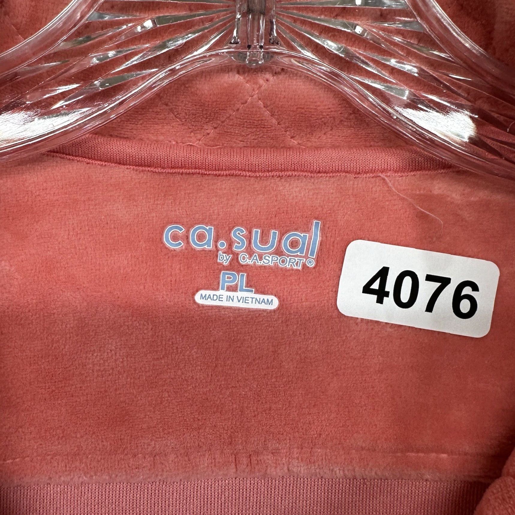 CLOT CA.SUAL BY CA SPORT Womens Faux Suede Cloth Jacket Zip Short Pink Petite Large Buttons Studded Casual Party/Cocktail Travel Womens Size L / US 10 / IT 46 - 6 Thumbnail