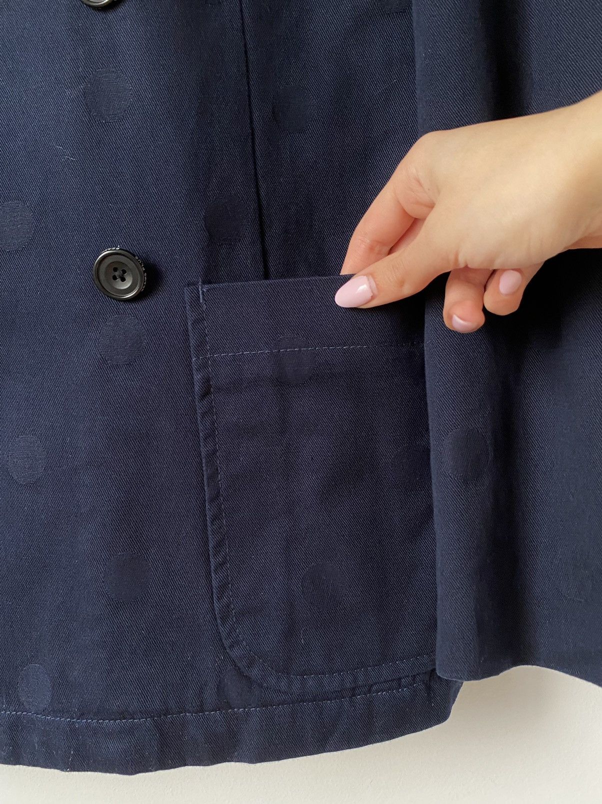Beams Plus × Japanese Brand Beams from Japan Cotton Navy Blazer Jacket Size: M Size 50S - 4 Thumbnail