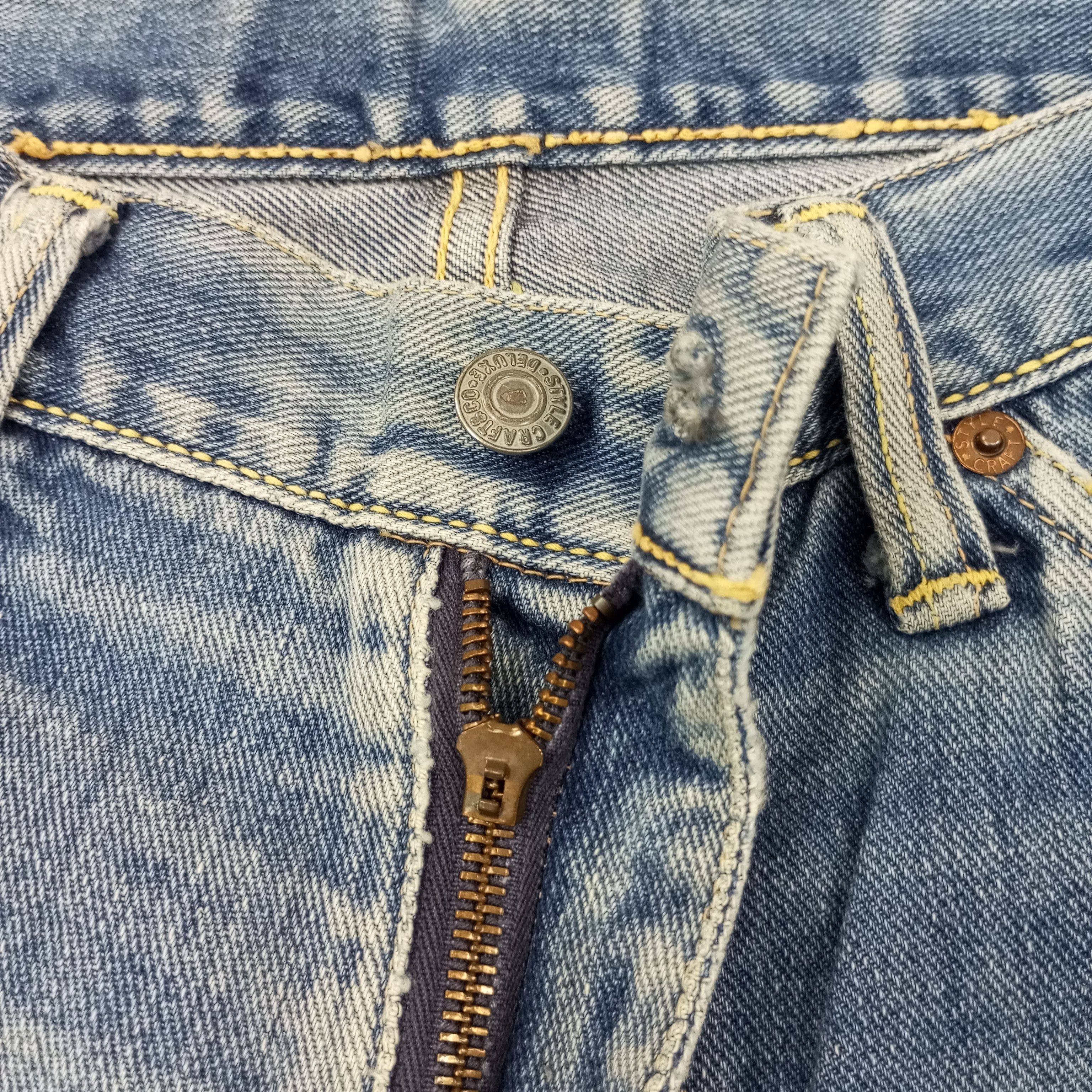 Evisu Vintage Evis Japanese Brand Custom Daicock Jeans c244n1 Size US 30 / EU 46 - 12 Thumbnail