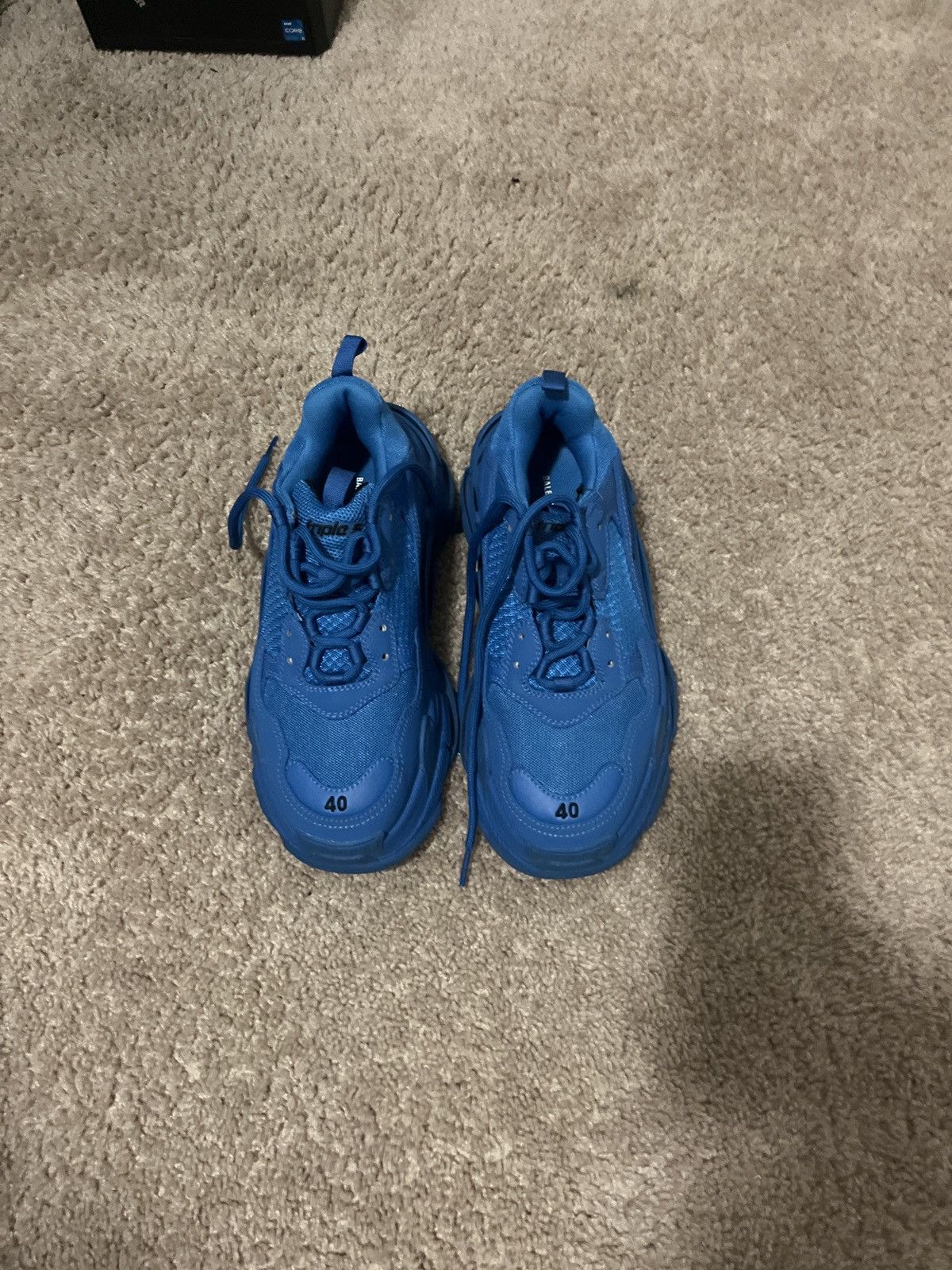 Balenciaga Blue triple S balenciaga Size US 7 / EU 40 - 2 Thumbnail