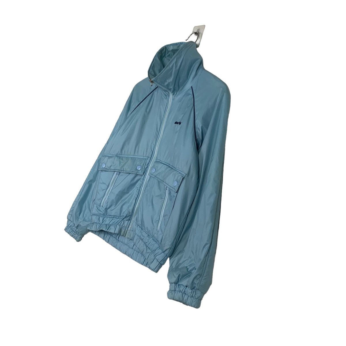 Adidas 90's ADIDAS Trefoil Embroidery Small Logo Jacket #0050-C3 Size US S / EU 44-46 / 1 - 2 Thumbnail