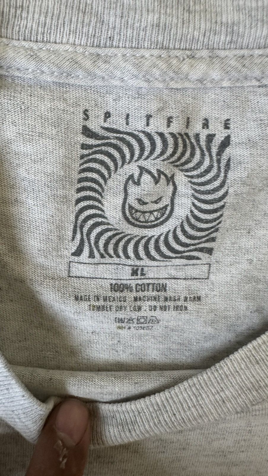 Spitfire VINTAGE SPITFIRE SKATE TEE Size US L / EU 52-54 / 3 - 4 Thumbnail
