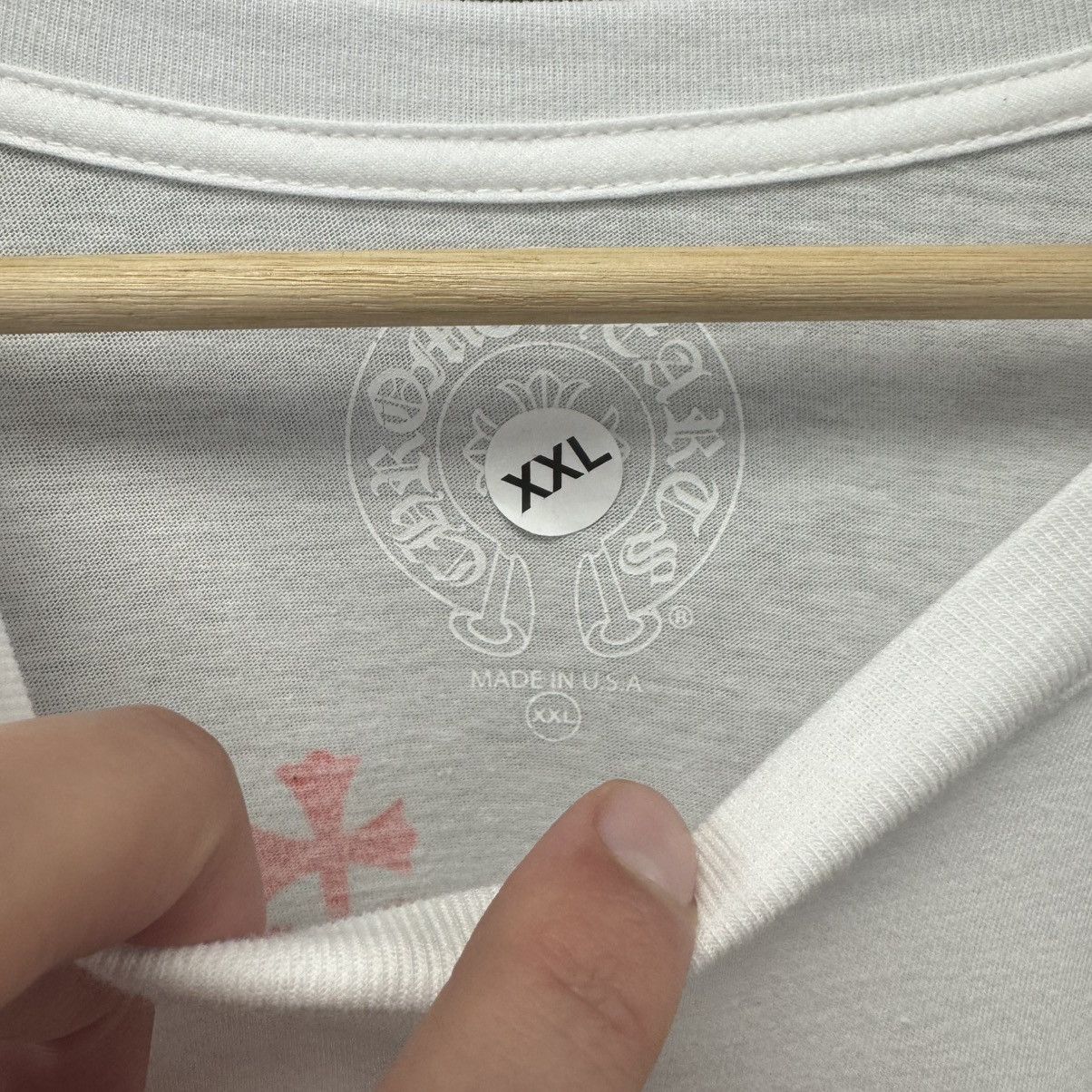 Chrome Hearts Chrome Hearts Honolulu Exclusive Hibiscus L/S Tee White Size US XXL / EU 58 / 5 - 2 Thumbnail