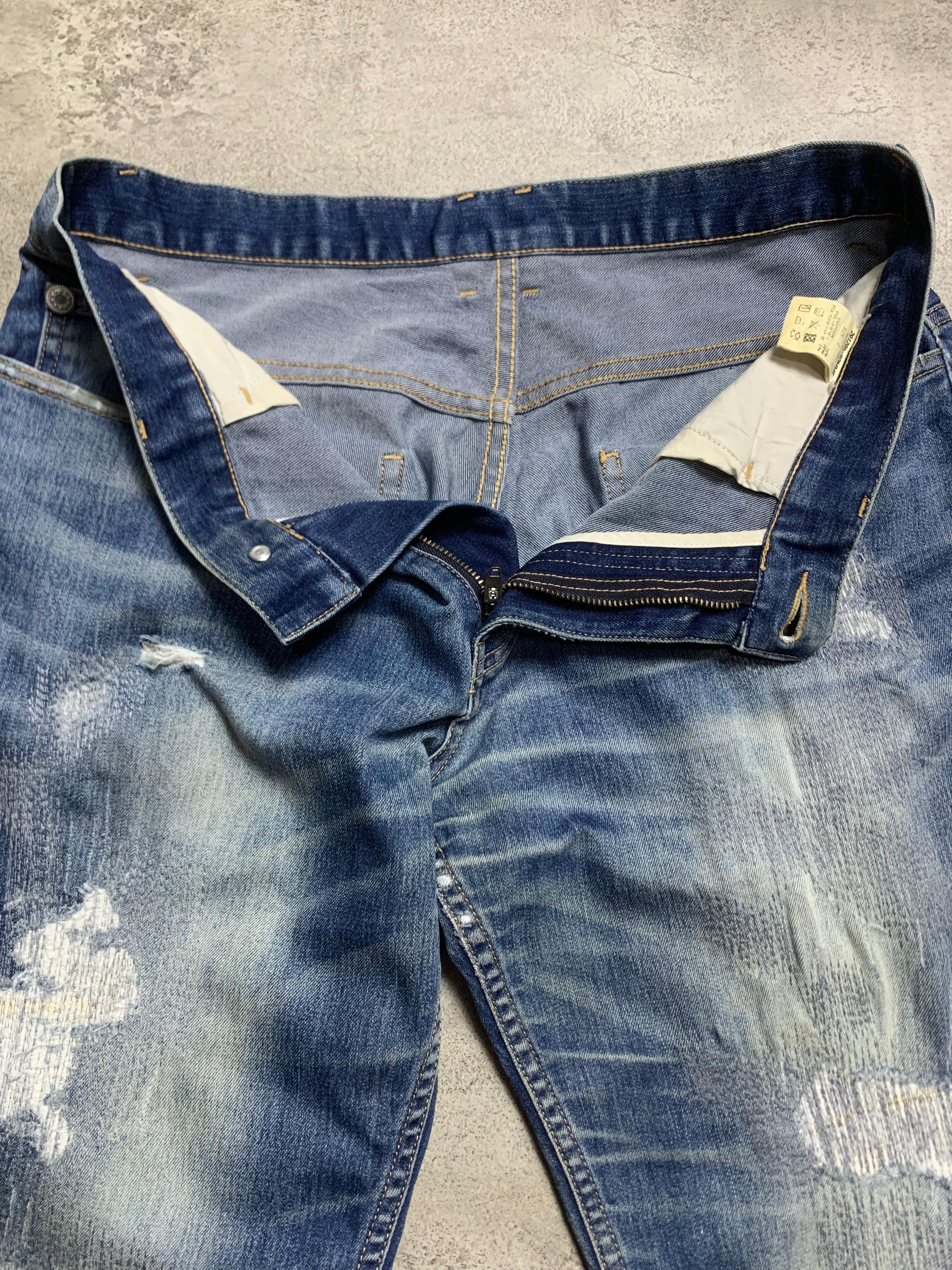291295=Homme 1990s 291295 Homme Distressed Jeans Size US 32 / EU 48 - 6 Thumbnail