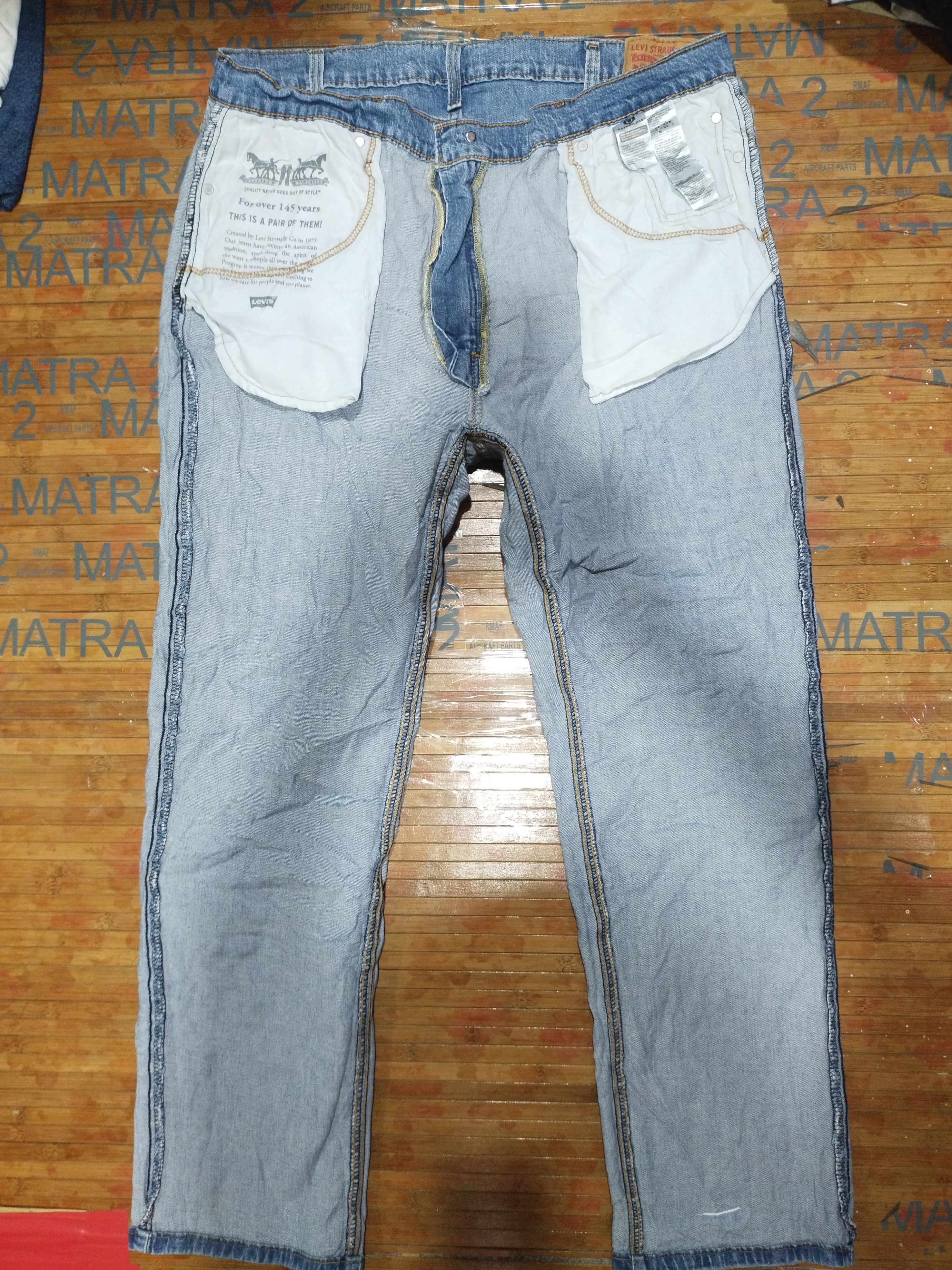 Levi's × Vintage Jeans Levis 541 Sz 40" Size US 40 / EU 56 - 15 Thumbnail