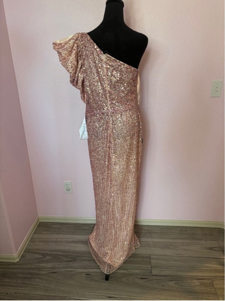 Mac Duggal Women's Mac Duggal Dress, Size 14, Pink Size XL / US 12-14 / IT 48-50 - 7 Thumbnail