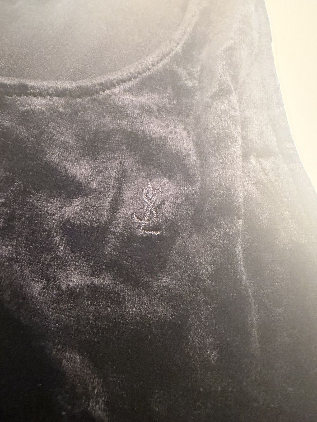Saint Laurent Paris Saint Laurent men’s velvet tank. M. $490 Size US M / EU 48-50 / 2 - 3 Thumbnail