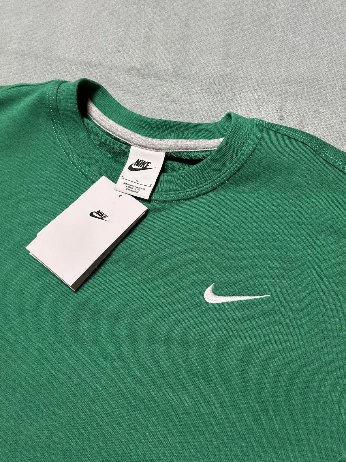 Nike Nike Sweatshirt Crewneck Kelly Green Size XL NWT NSW Size US XL / EU 56 / 4 - 2 Thumbnail