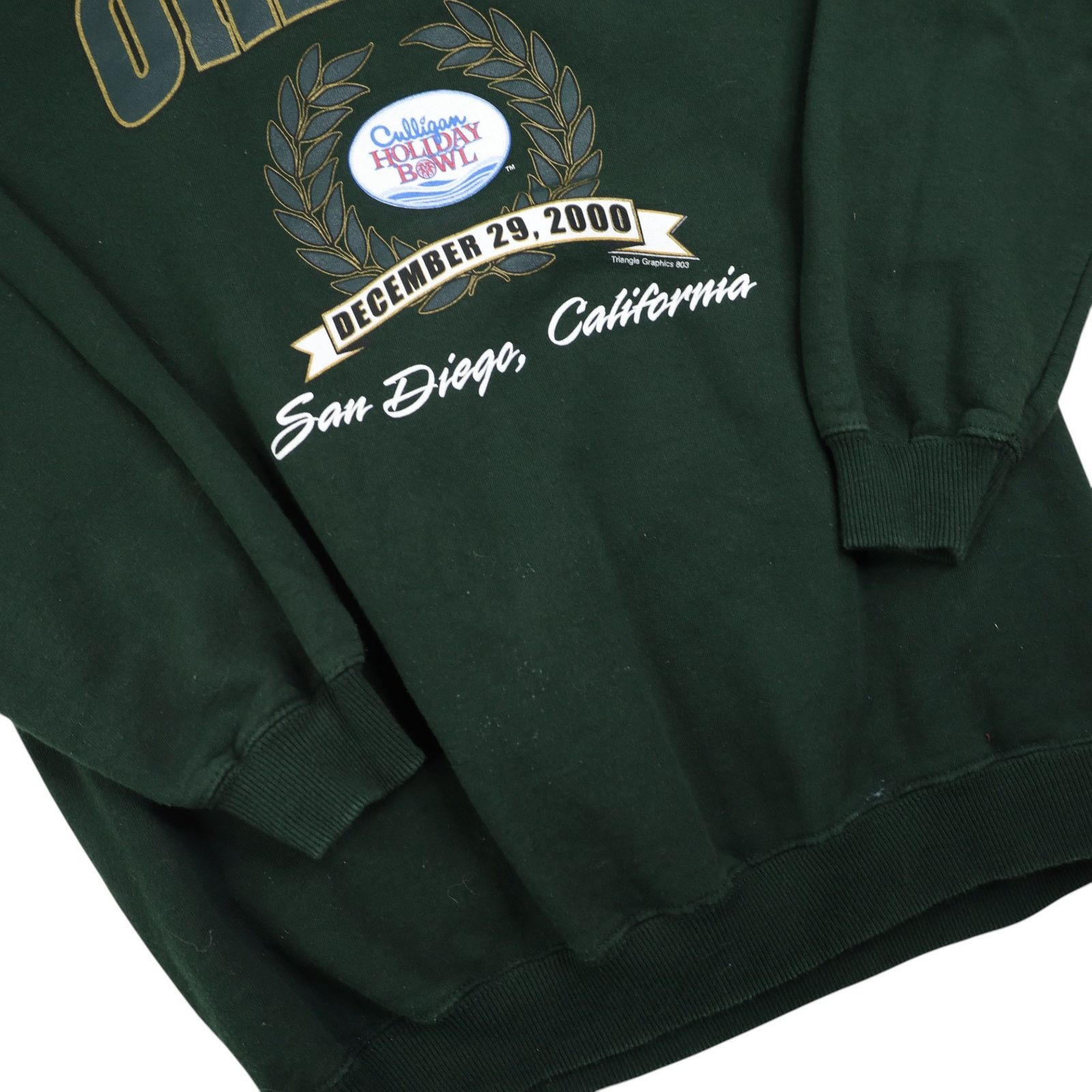 Vintage VTG Y2k University of Oregon Ducks Holiday Bowl Sweatshirt Size US L / EU 52-54 / 3 - 3 Thumbnail