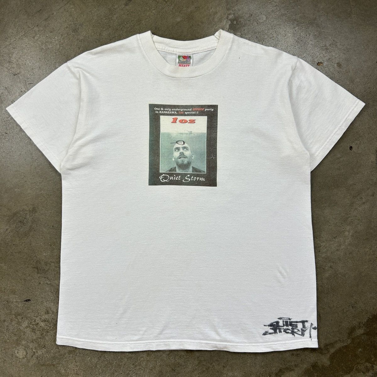 Vintage 1990s Quiet Storm DJ Show T-Shirt Size US M / EU 48-50 / 2 - 8 Thumbnail