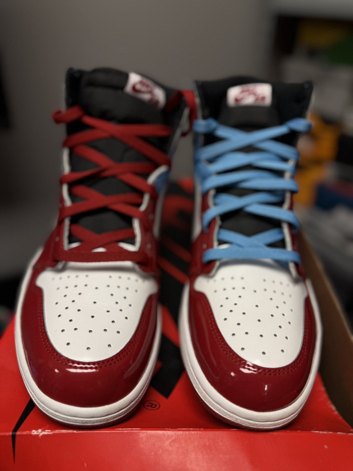 Jordan Brand × Nike Jordan 1 High Fearless Size 12 Clean Condition 🧼 Size US 12 / EU 45 - 6 Thumbnail