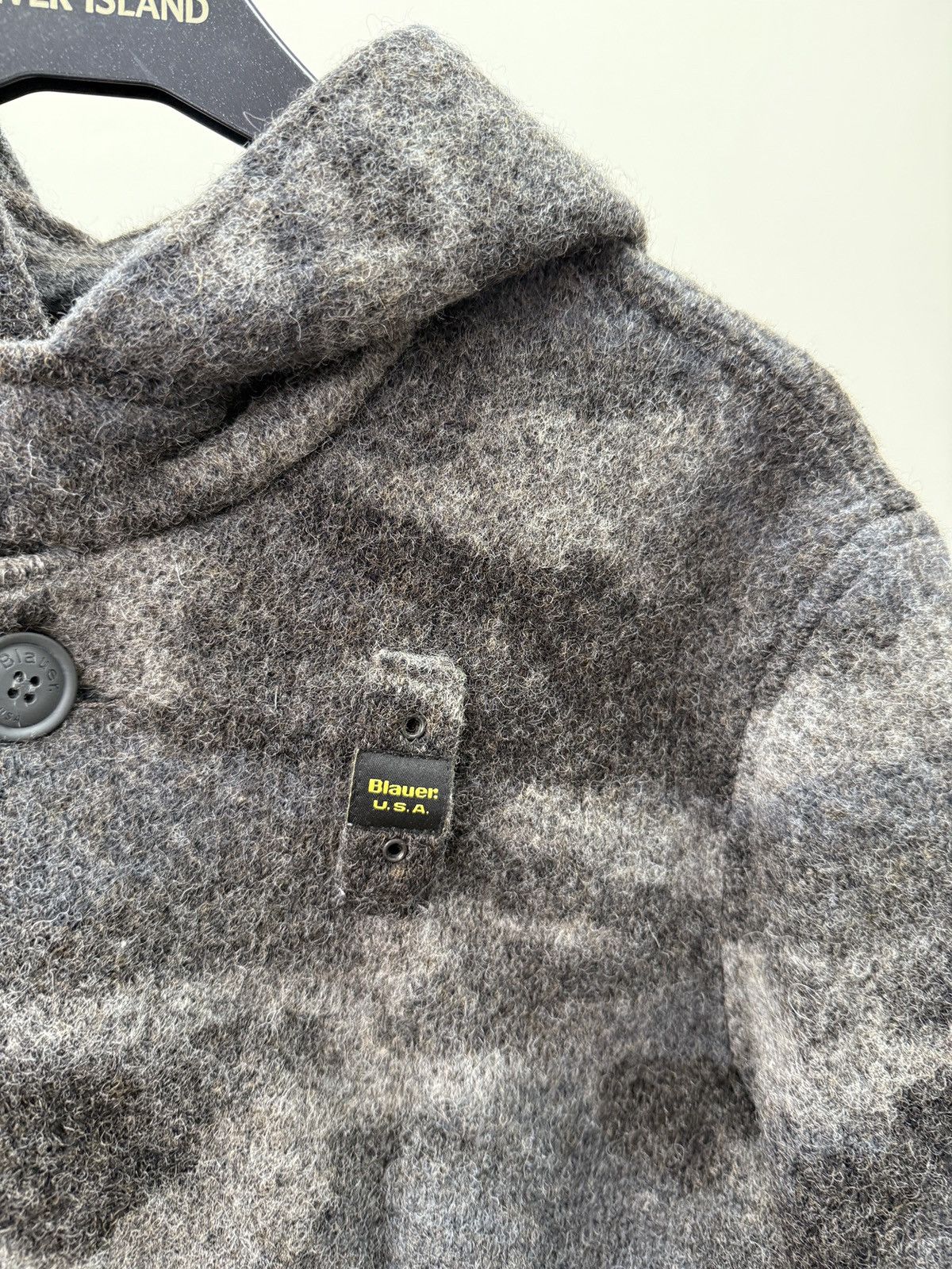 Other Vintage Blauer USA Wool Blend Hooded Jacket Button Up Size XL / US 12-14 / IT 48-50 - 4 Thumbnail