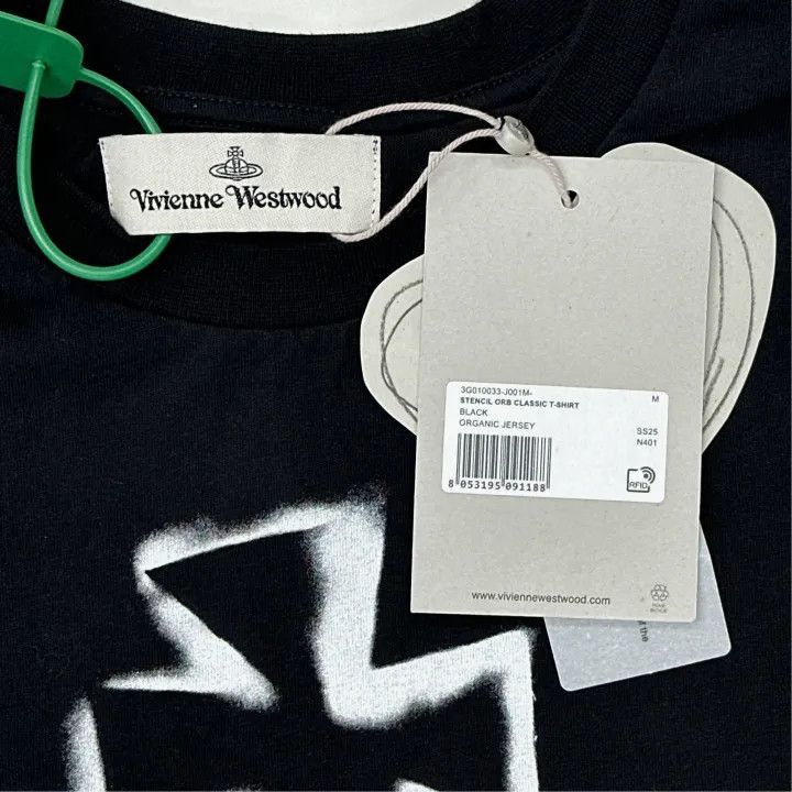 Vivienne Westwood Vivienne Westwood FW24 Black Planet Graphic T-Shirt Size US M / EU 48-50 / 2 - 5 Thumbnail