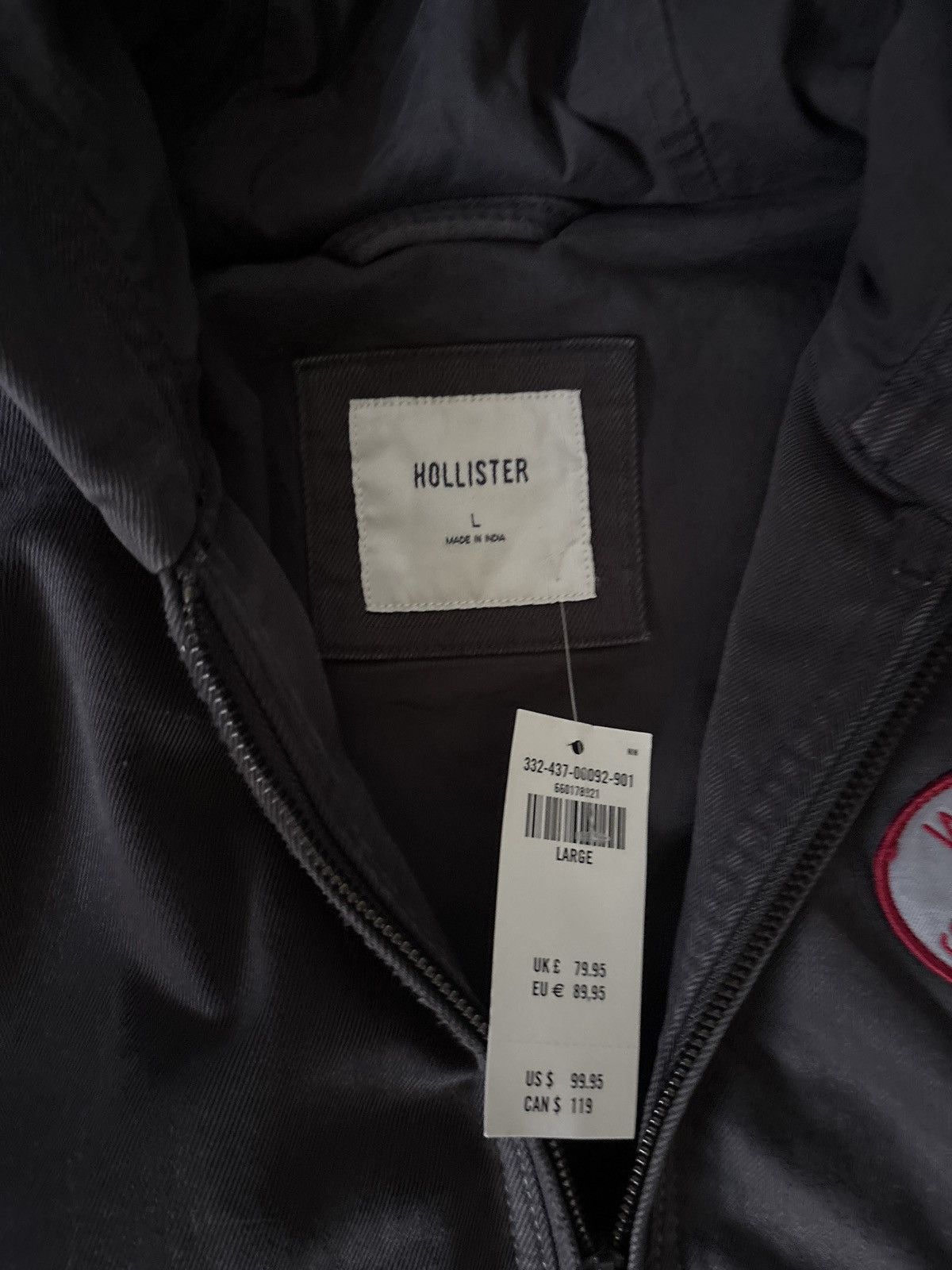 Hollister Hollister Men’s Large Heavyweight Zip-Up Workwear Jacket Size US L / EU 52-54 / 3 - 2 Thumbnail