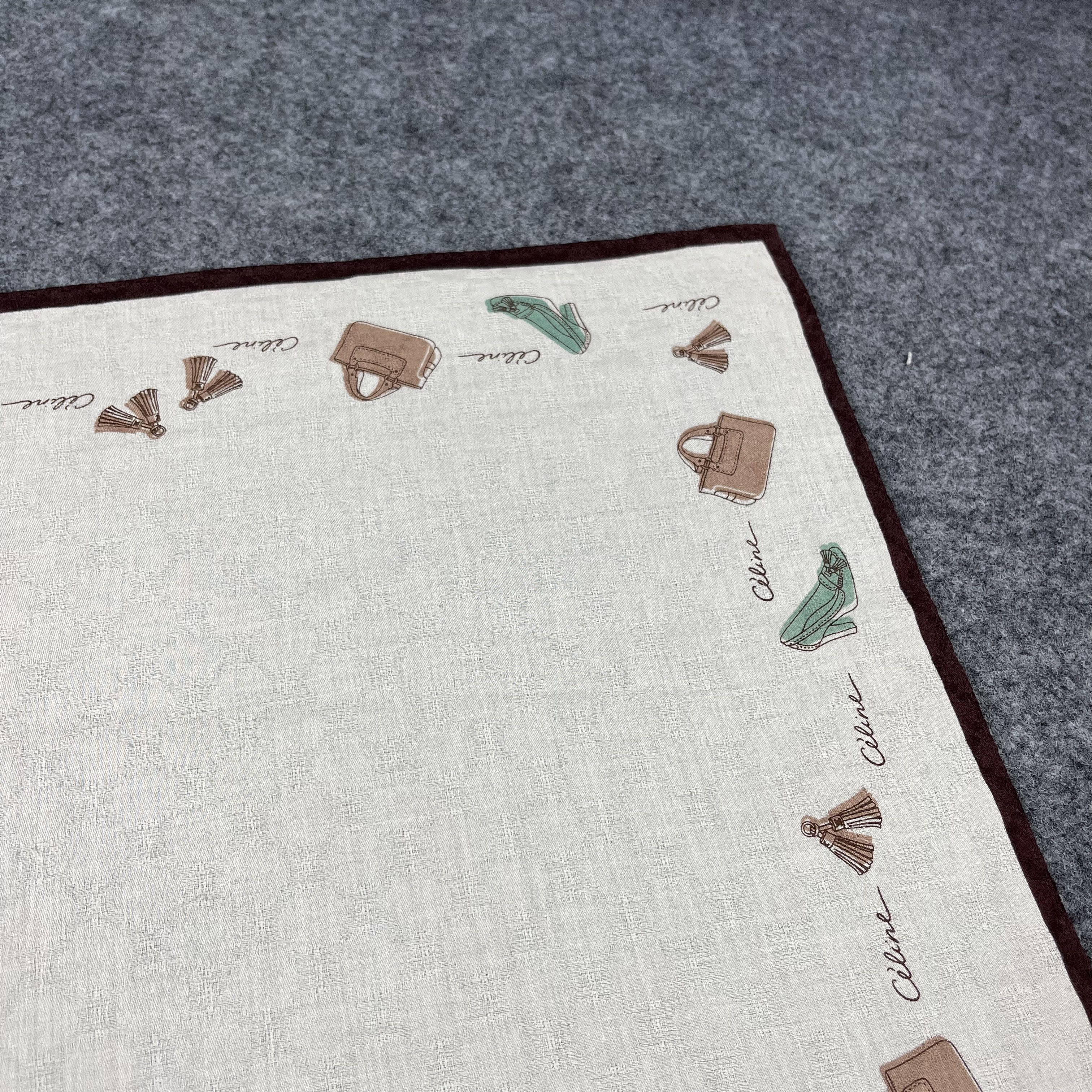 Celine Celine Handkerchief / Bandana / Headscarf B1688 Size ONE SIZE - 6 Thumbnail