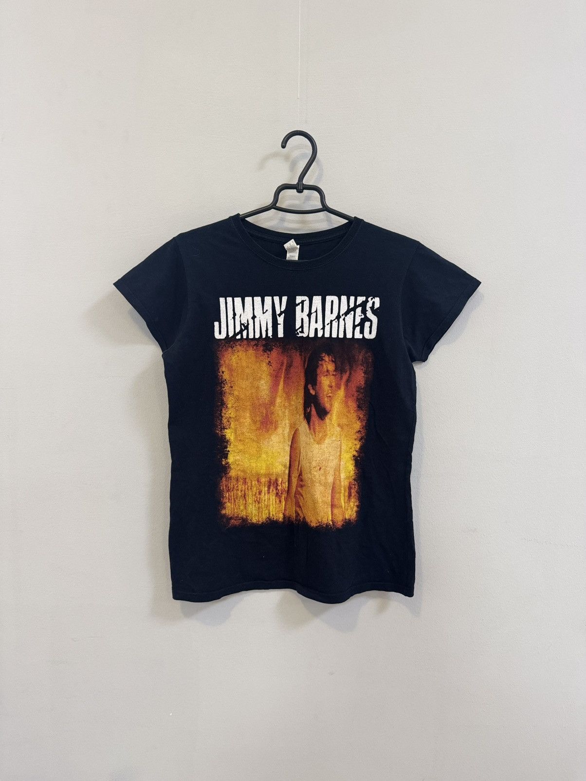 Band Tees × Vintage Vintage Jimmy Barnes tee Size L / US 10 / IT 46 - 1 Thumbnail