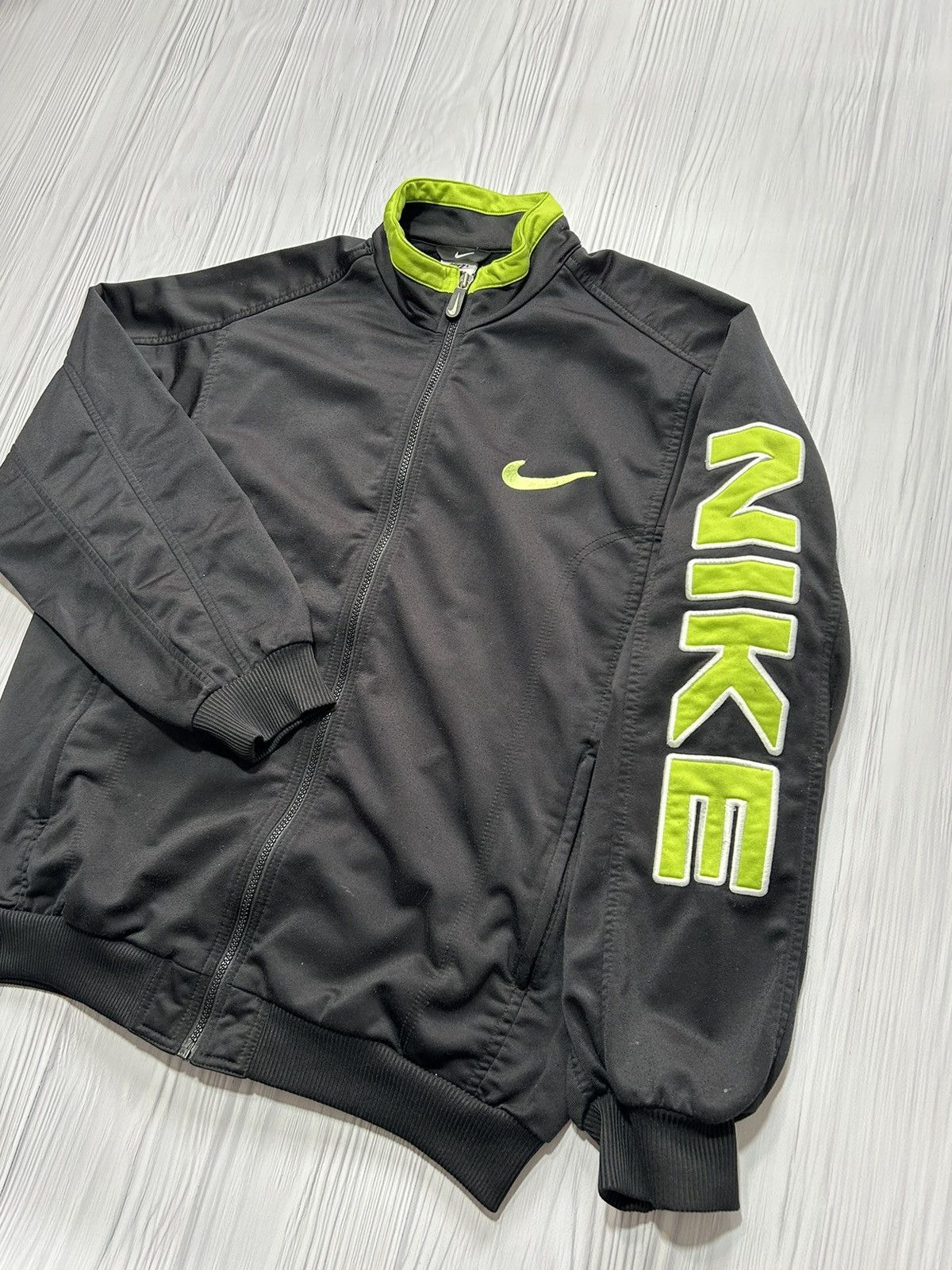 Nike Y2K Nike Vintage 90s Track Jacket Size US L / EU 52-54 / 3 - 2 Thumbnail