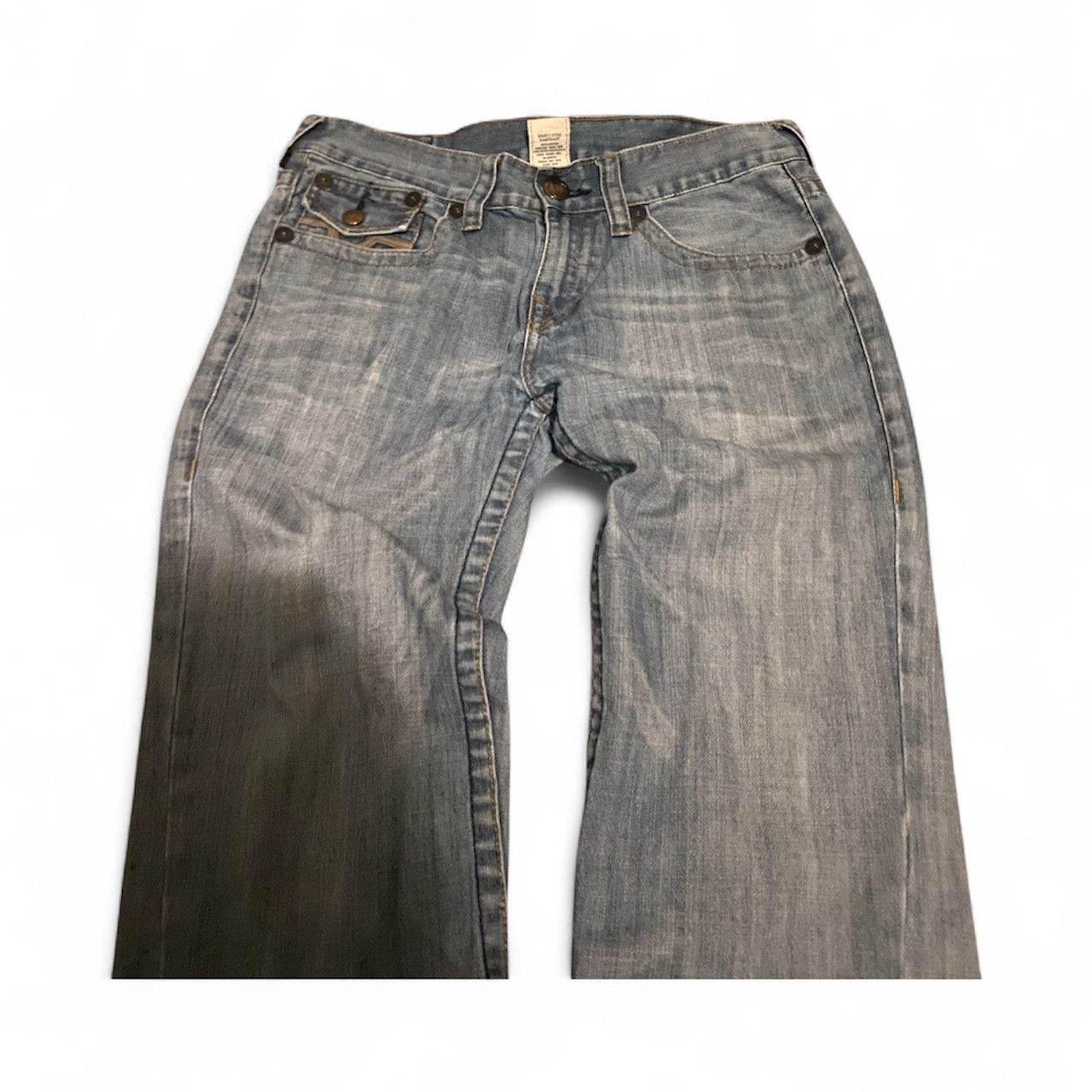 True Religion True Religion Y2K flared Japanese style flared denim Size US 32 / EU 48 - 3 Thumbnail