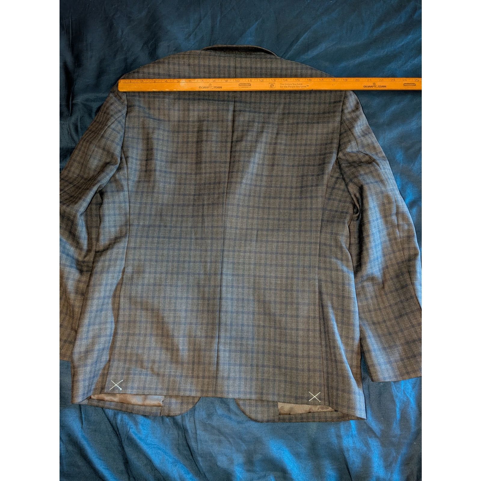 Pronto Uomo Pronto Uomo Platinum Modern Fit Blazer Jacket 42S 2 Button Size 42S - 8 Thumbnail