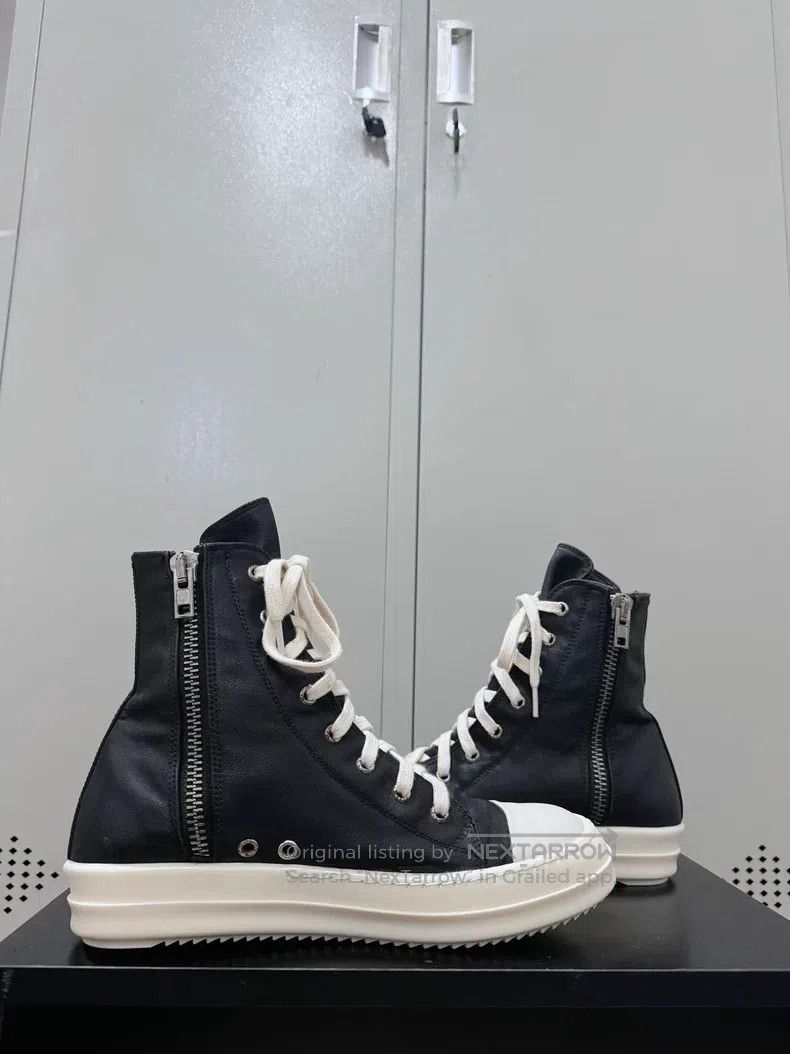 Rick Owens Rick Owens Top Waxed Canvas Chuck Taylors Size US 7 / EU 40 - 5 Thumbnail