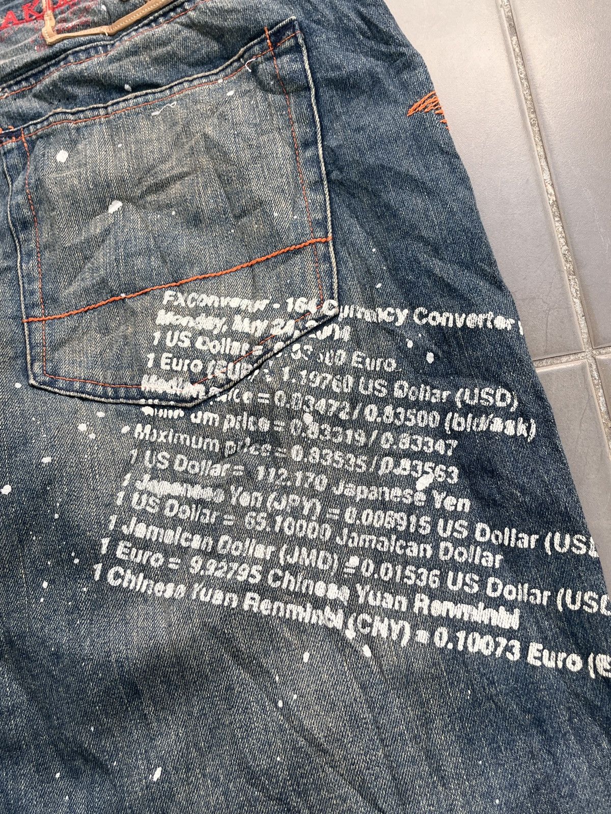 Akademiks AKADEMIKS BAGGY ART EMBROIDERED PANTS Size US 44 / EU 60 - 8 Thumbnail