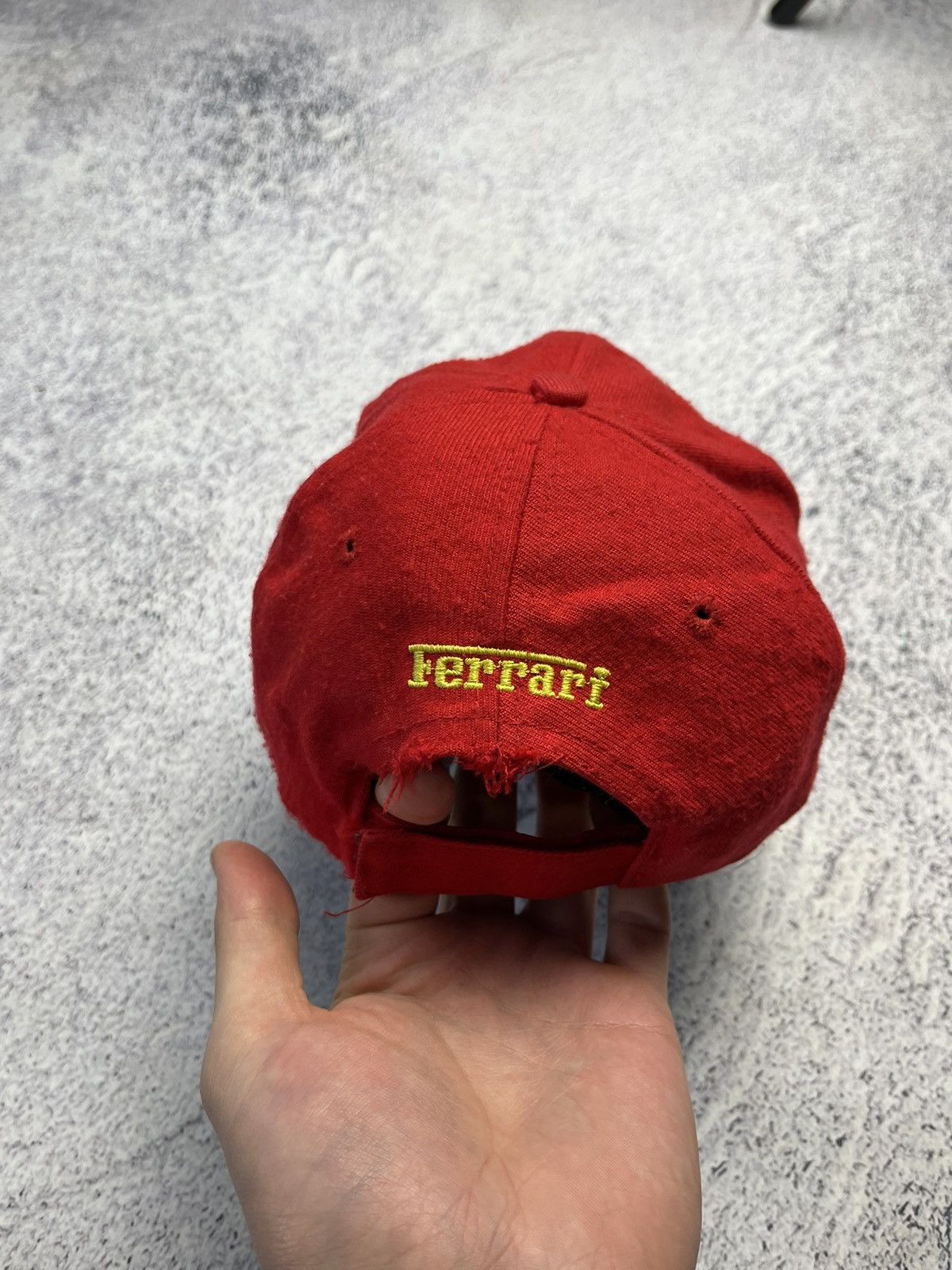 Ferrari Vintage Ferrari Racing Cap 1996s Y2K Size ONE SIZE - 8 Thumbnail
