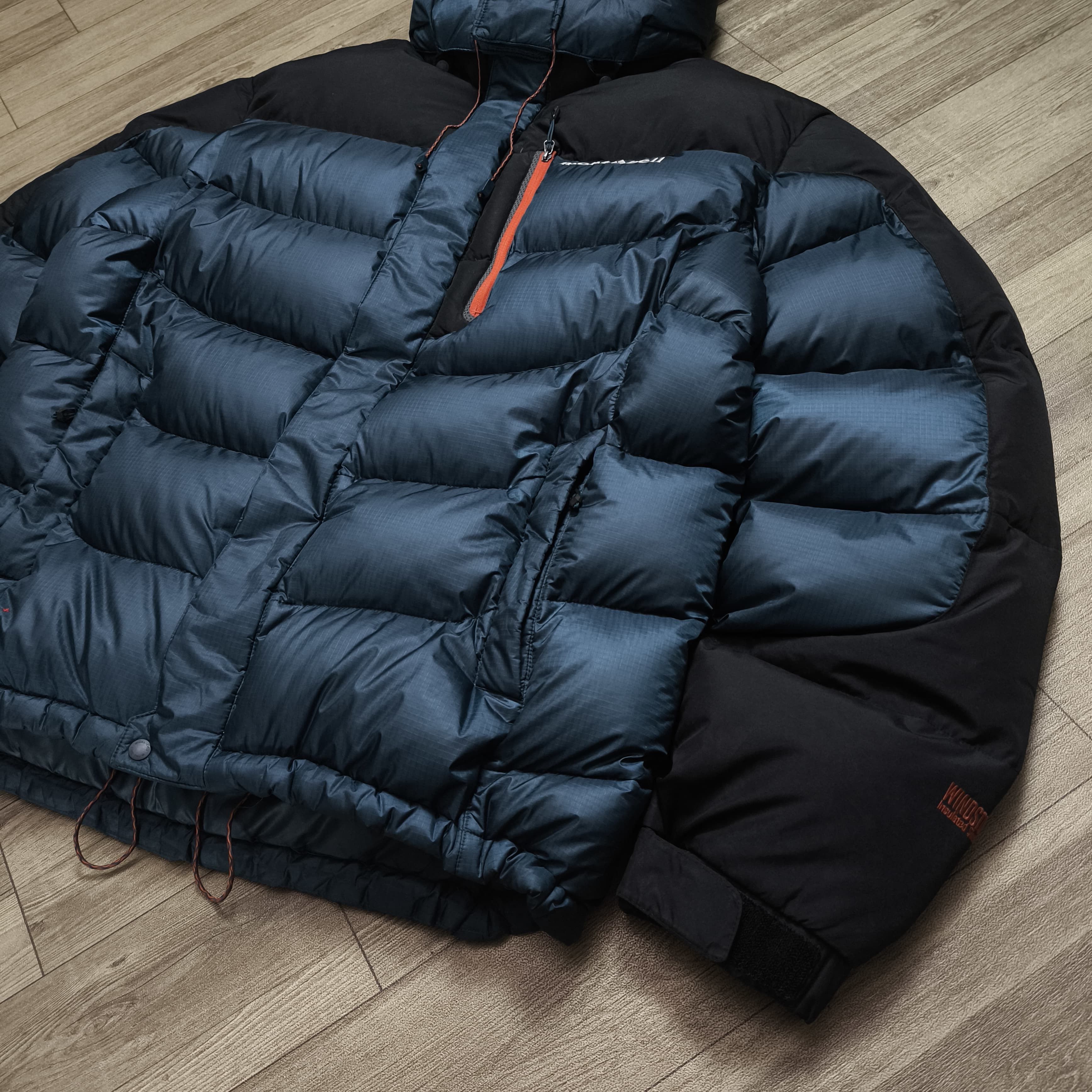 Montbell Montbell Two tone Ex700+ Windstopper Puffer Down Jacket Size US XL / EU 56 / 4 - 5 Thumbnail
