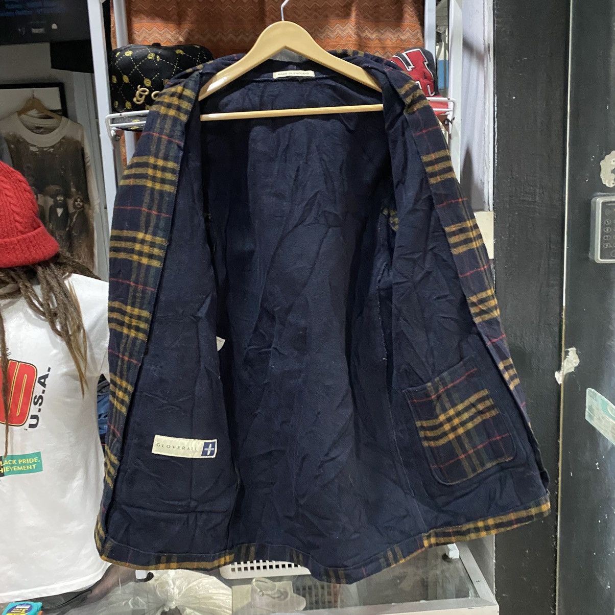 Gloverall Gloverall duffle coat tartan check wool blend Size US S / EU 44-46 / 1 - 3 Thumbnail